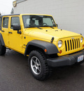 jeep wrangler unlimited 2008 yellow suv x gasoline 6 cylinders 4 wheel drive automatic with overdrive 98371