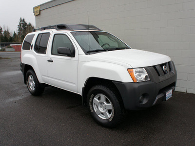 nissan xterra 2007 white suv gasoline 6 cylinders 4 wheel drive automatic with overdrive 98371