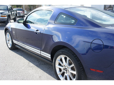 ford mustang 2010 dk  blue coupe v6 premium gasoline 6 cylinders rear wheel drive automatic 77388