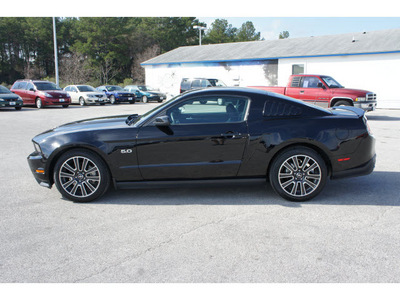ford mustang 2011 black coupe gt premium gasoline 8 cylinders rear wheel drive automatic 77388