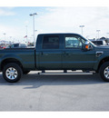 ford f 250 super duty 2010 dk  green lariat gasoline 10 cylinders 4 wheel drive automatic 77388