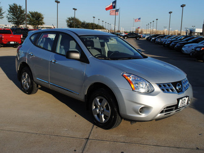 nissan rogue 2011 silver s gasoline 4 cylinders front wheel drive automatic 76018