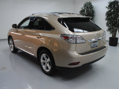 lexus rx 350 2010 gold suv gasoline 6 cylinders front wheel drive automatic 91731