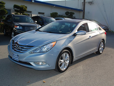 hyundai sonata 2012 lt  blue sedan limited gasoline 4 cylinders front wheel drive automatic 94010