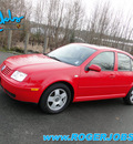 volkswagen jetta 1999 red sedan gls gasoline 4 cylinders front wheel drive automatic 98226