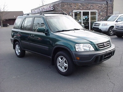 honda cr v 2000 dk  green suv ex gasoline 4 cylinders all whee drive automatic 06019