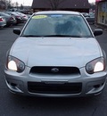 subaru impreza 2005 silver sedan 2 5 rs gasoline 4 cylinders all whee drive manual 06019