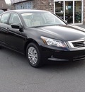 honda accord 2009 black sedan lx gasoline 4 cylinders front wheel drive automatic 06019