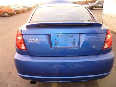 saturn ion red line 2004 blue coupe gasoline 4 cylinders front wheel drive manual 43228