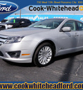 ford fusion hybrid 2010 silver sedan hybrid 4 cylinders front wheel drive automatic 32401