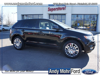 ford edge 2008 black suv limited gasoline 6 cylinders front wheel drive automatic 46168