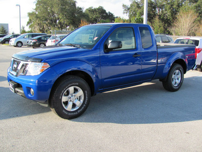 nissan frontier 2012 blue sv gasoline 4 cylinders 2 wheel drive automatic 33884