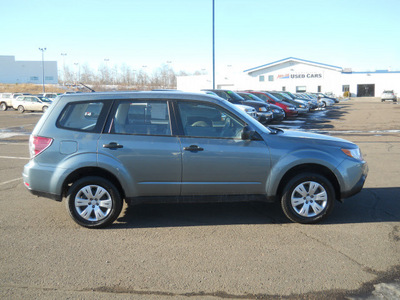 subaru forester 2010 lt  green suv 2 5x gasoline 4 cylinders all whee drive automatic 55811