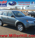 subaru forester 2010 lt  green suv 2 5x gasoline 4 cylinders all whee drive automatic 55811