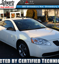 pontiac g6 2008 white coupe gt gasoline 6 cylinders front wheel drive automatic 07702