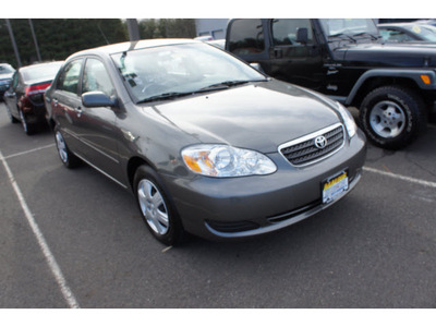 toyota corolla 2007 gray sedan le gasoline 4 cylinders front wheel drive automatic with overdrive 08902