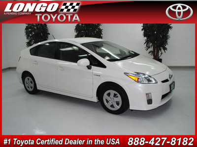 toyota prius 2010 white hybrid 4 cylinders front wheel drive automatic 91731