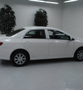 toyota corolla 2010 white sedan le gasoline 4 cylinders front wheel drive automatic 91731