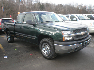 chevrolet silverado 1500 2005 green gasoline 8 cylinders 4 wheel drive automatic 13502