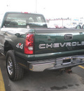 chevrolet silverado 1500 2005 green gasoline 8 cylinders 4 wheel drive automatic 13502