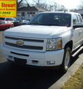 chevrolet silverado 1500 2011 white lt z71 flex fuel 8 cylinders 4 wheel drive automatic 43560