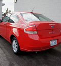 ford focus 2008 red coupe se gasoline 4 cylinders front wheel drive automatic with overdrive 98371