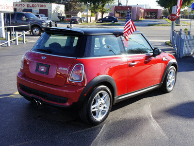 mini cooper 2010 red hatchback s gasoline 4 cylinders front wheel drive automatic 33021