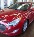 hyundai sonata hybrid 2011 red sedan hybrid 4 cylinders front wheel drive automatic 94010