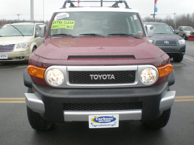 toyota fj cruiser 2008 maroon suv gasoline 6 cylinders 4 wheel drive automatic 13502