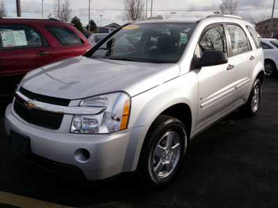 chevrolet equinox 2009 silver suv ls gasoline 6 cylinders front wheel drive automatic 14221