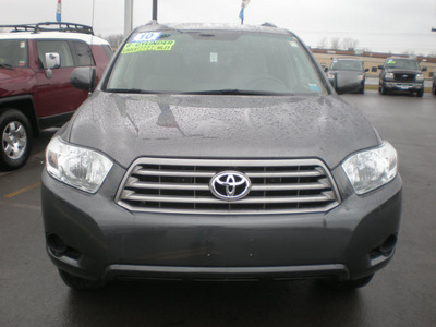 toyota highlander 2010 gray suv gasoline 6 cylinders front wheel drive automatic 13502