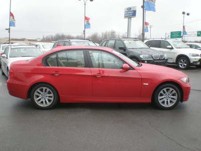bmw 328xi 2007 red sedan gasoline 6 cylinders all whee drive automatic 13502