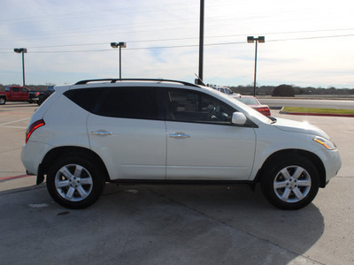 nissan murano 2006 white suv s gasoline 6 cylinders front wheel drive automatic 76087