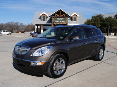 buick enclave 2009 brown suv cxl gasoline 6 cylinders front wheel drive automatic 76087
