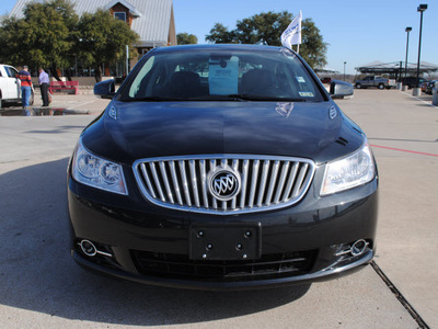 buick lacrosse 2011 black sedan cxl gasoline 4 cylinders front wheel drive automatic 76087