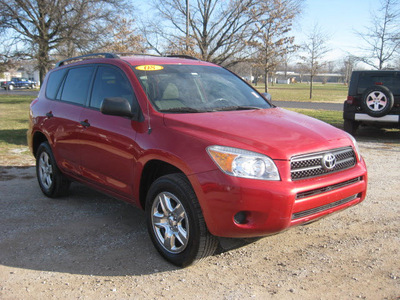 toyota rav4 2008 red suv gasoline 4 cylinders 4 wheel drive automatic 62863