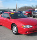 chevrolet monte carlo 2002 red coupe ss gasoline 6 cylinders front wheel drive automatic 62863