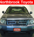 toyota highlander 2006 dk  blue suv limited gasoline 6 cylinders all whee drive automatic 60062