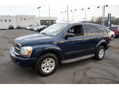 dodge durango 2004 dk  blue suv slt gasoline 8 cylinders 4 wheel drive automatic 08812