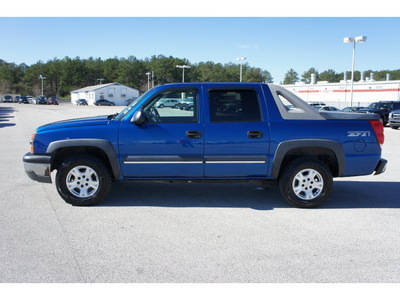 chevrolet avalanche 2004 dk  blue 1500 gasoline 8 cylinders 4 wheel drive 4 speed automatic 77388