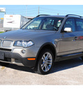 bmw x3 2008 lt  brown suv 3 0si gasoline 6 cylinders all whee drive automatic 77037