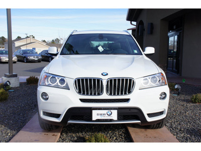 bmw x3 2012 white suv xdrive35i gasoline 6 cylinders all whee drive automatic 99352