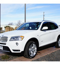 bmw x3 2012 white suv xdrive35i gasoline 6 cylinders all whee drive automatic 99352