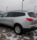 chevrolet traverse 2011 silver suv lt awd gasoline 6 cylinders all whee drive 6 speed automatic 55313