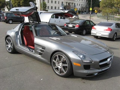 mercedes benz sls class 2011 gray coupe sls amg gasoline 8 cylinders rear wheel drive automatic 90004