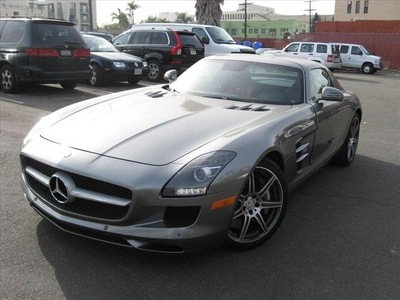 mercedes benz sls class 2011 gray coupe sls amg gasoline 8 cylinders rear wheel drive automatic 90004