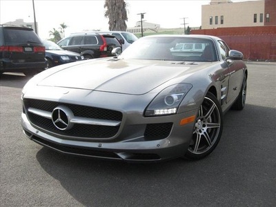 mercedes benz sls class 2011 gray coupe sls amg gasoline 8 cylinders rear wheel drive automatic 90004