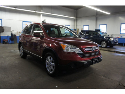 honda cr v 2008 red suv ex l gasoline 4 cylinders all whee drive automatic with overdrive 08750