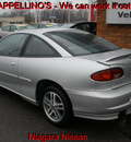 chevrolet cavalier 2002 silver coupe gasoline 4 cylinders front wheel drive automatic 14094