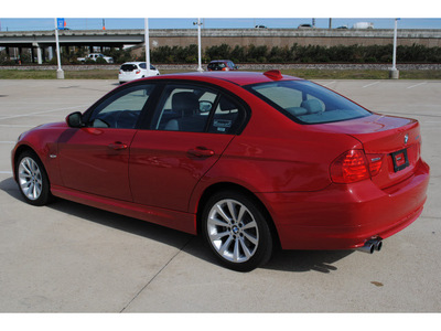 bmw 3 series 2011 red sedan 328i gasoline 6 cylinders rear wheel drive autostick 77065